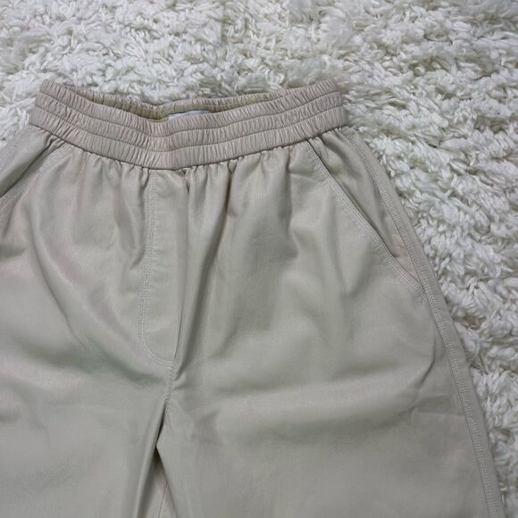 Nanushka Vegan Leather Yolie Long Shorts - Picture 5 of 8